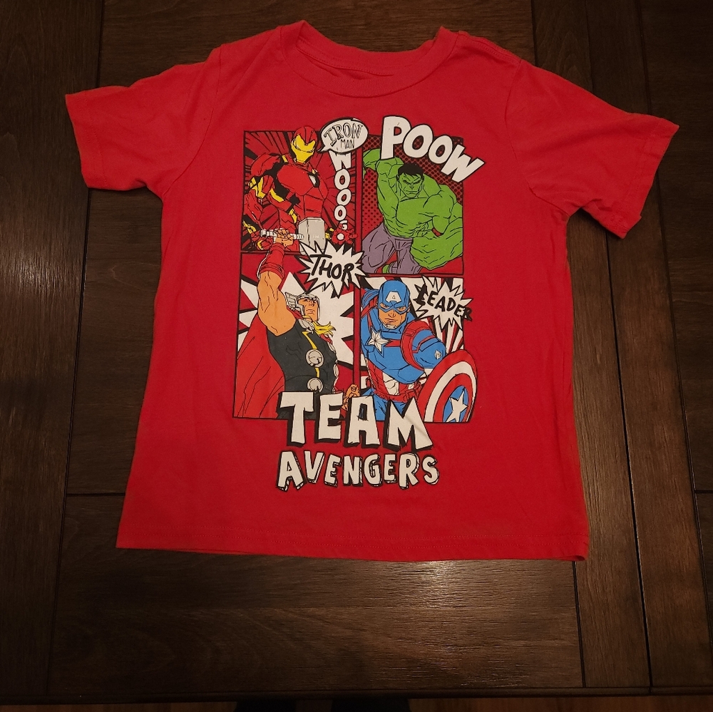 Marvel Red Graphic Tee